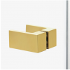 New Trendy Avexa Gold kabina prysznicowa  80x100 szkło czyste 6 mm złoto szczotkowane EXK-3013